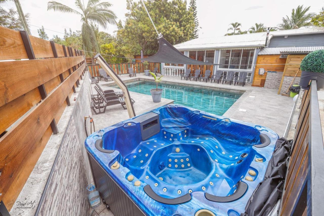 勒唐蓬L'Avocat 1 Avec Piscine Chauffee Et Jacuzzi A Partager别墅 外观 照片